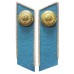 Петлицы шинельные Комиссаров Милиции НКВД СССР, обр. 1943 г.